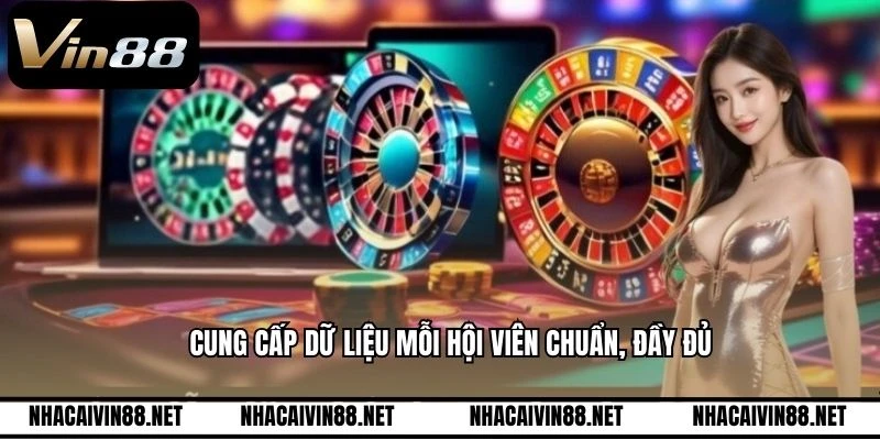Cung cấp dữ liệu mỗi hội viên chuẩn, đầy đủ